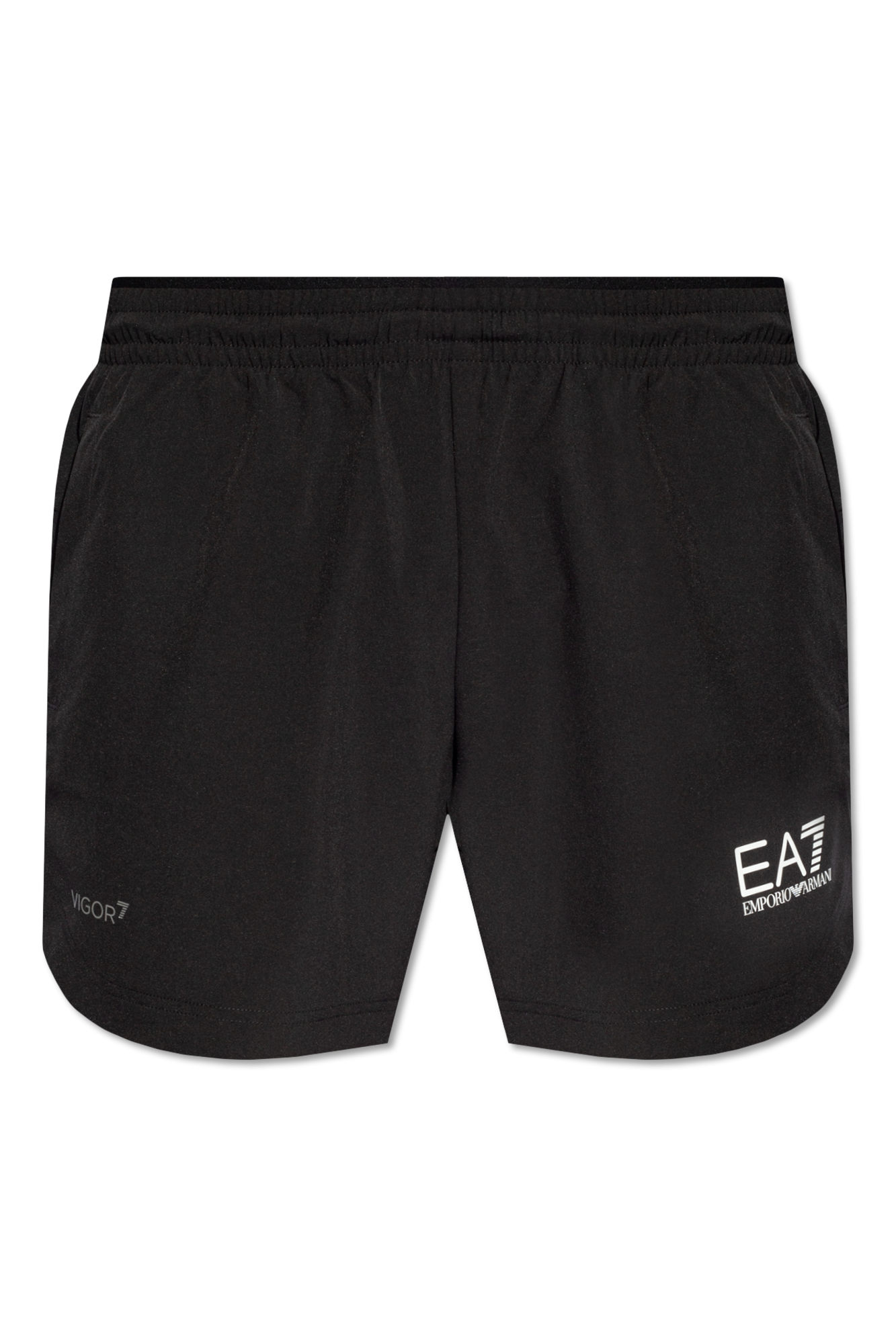 Ea7 on sale shorts black